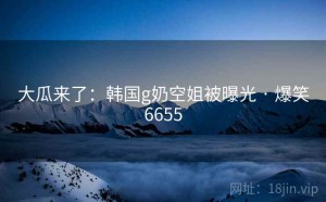 大瓜来了：韩国g奶空姐被曝光 · 爆笑6655
